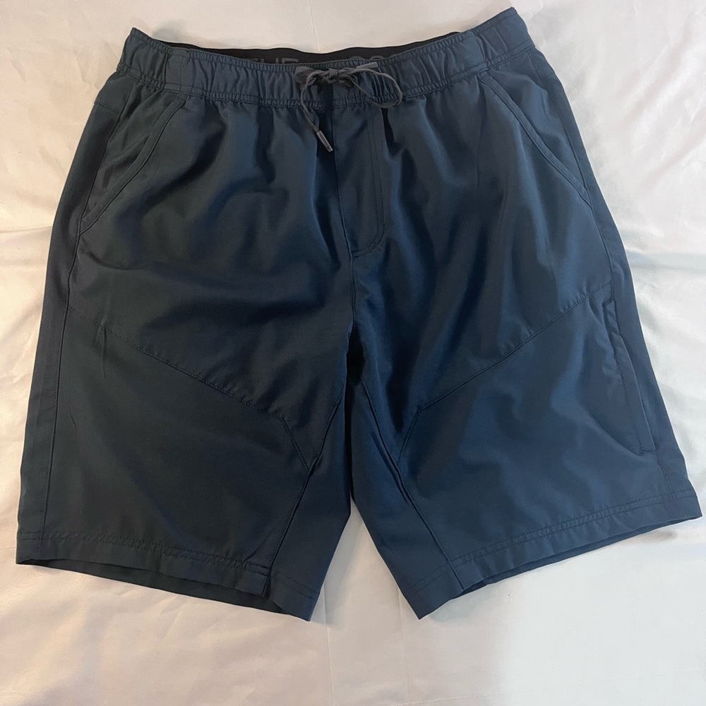 Gerry Weber Men's Navy Blue Athletic Shorts Elastic Waist Drawstring